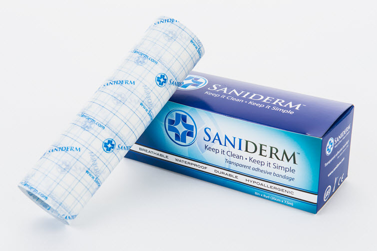 Image SANIDERM ROULEAU 8" X 8 VERGE